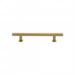 M Marcus Heritage Brass T-Bar Design Cabinet Pull with 16mm Rose 101mm Centre to Centre